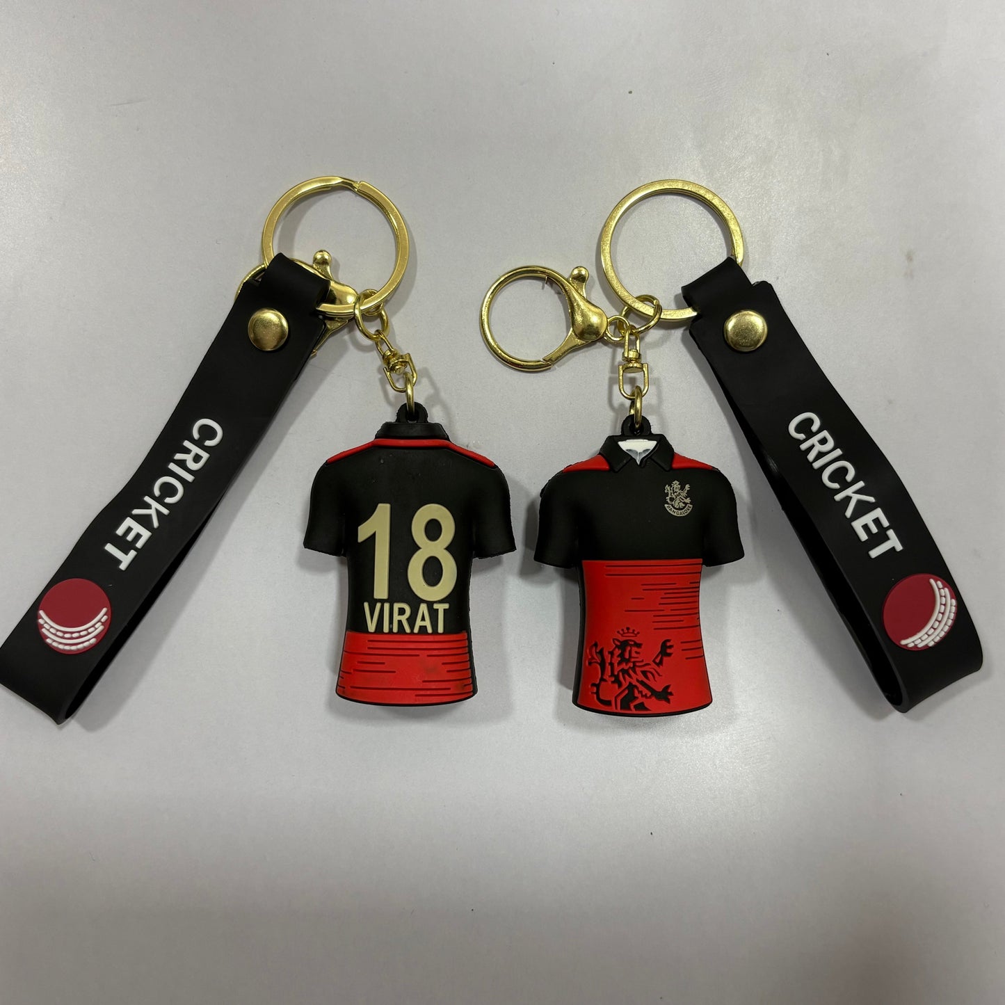 RCB KEYCHAIN | IPL | VIRAT 18 Keychain