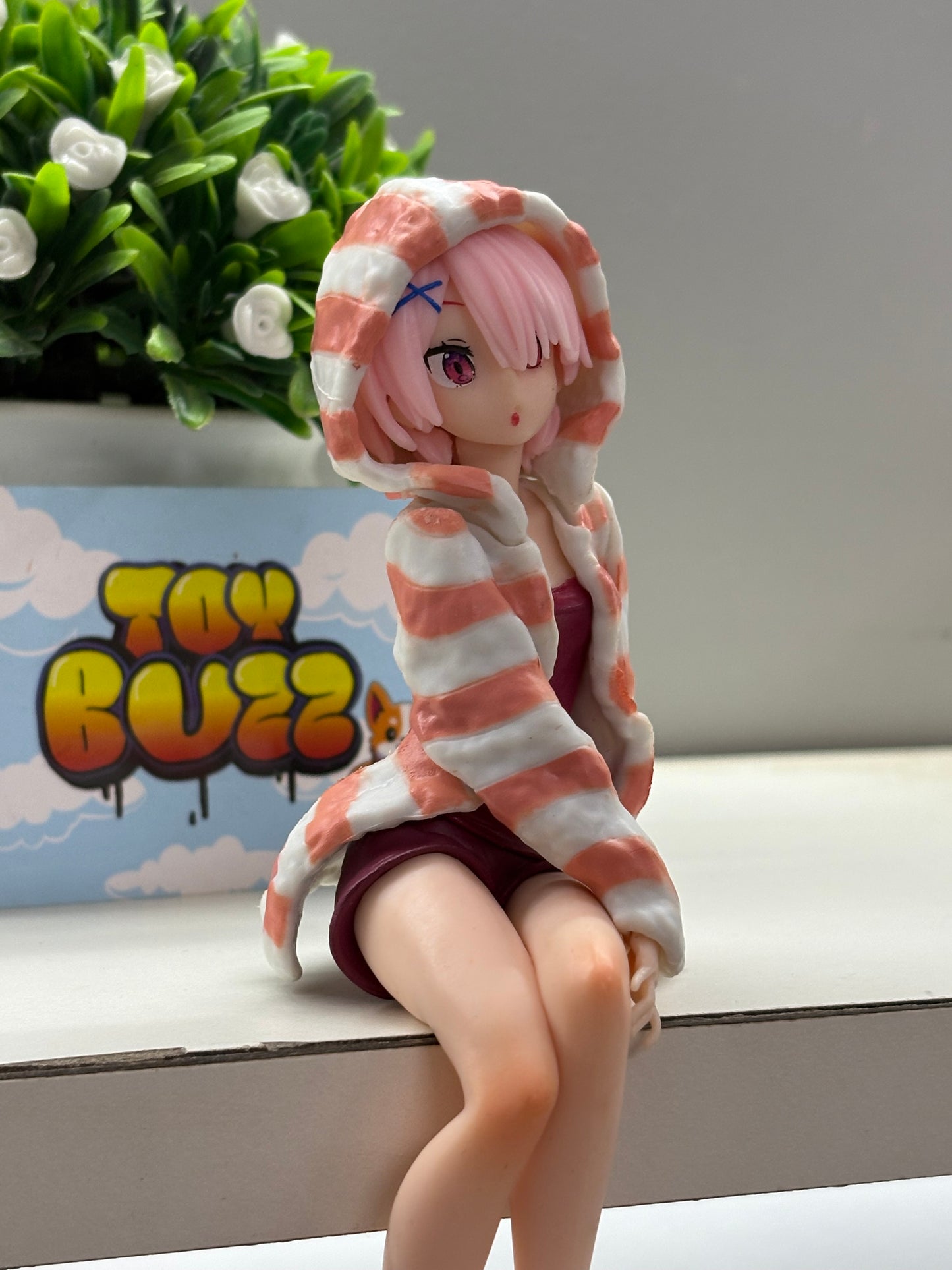 Re:Zero Starting Life in Another World Ram Noodle Stopper figure in room wear