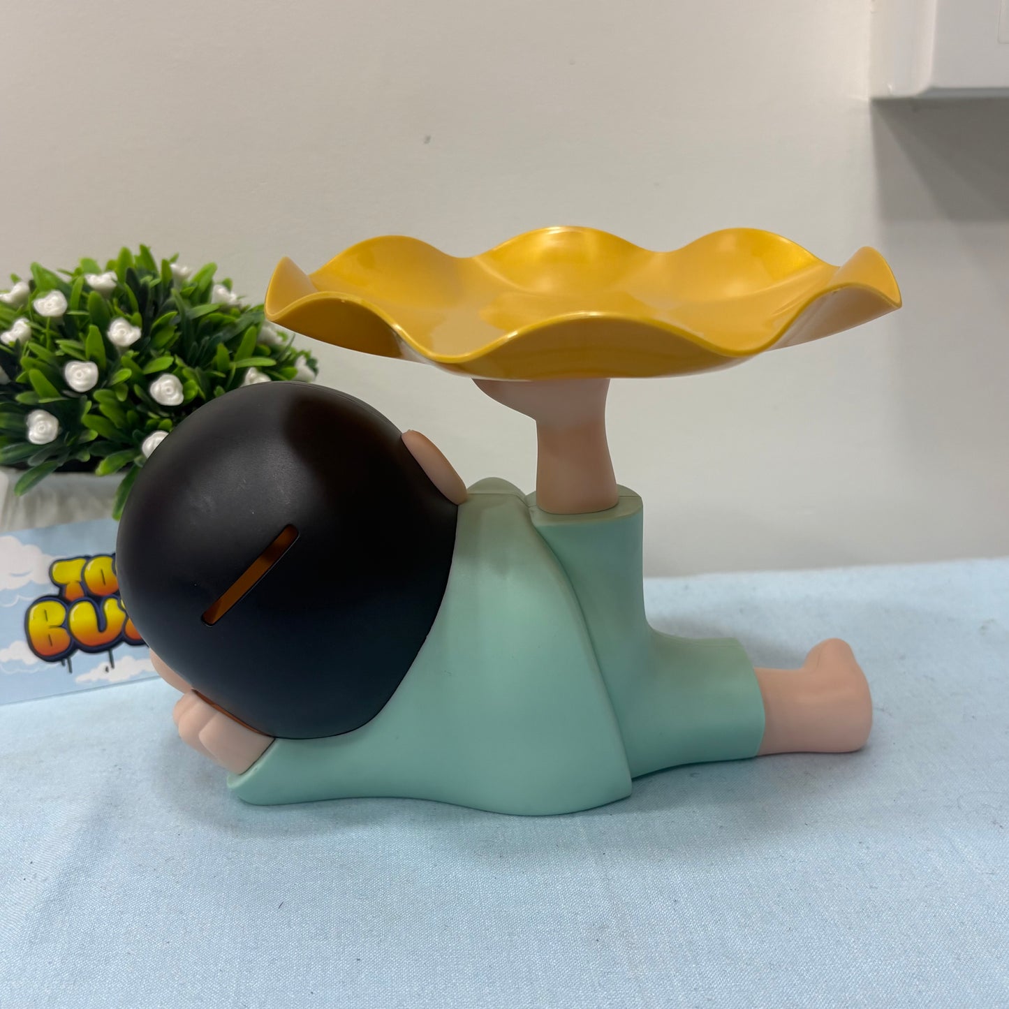 Cute Shinchan tray holder and piggy bank | shinchan figures