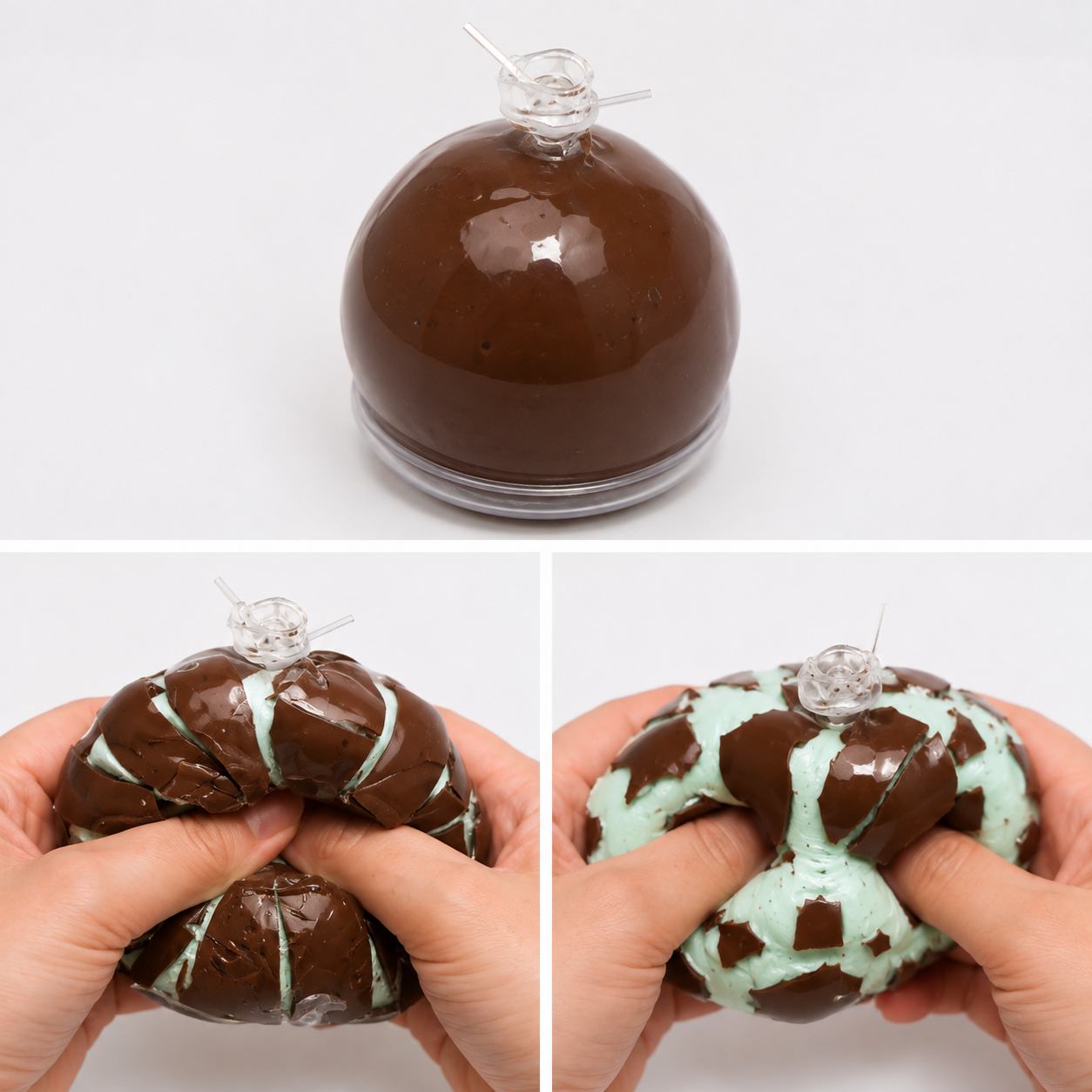 Crispy Crack Ball | Squishy | Chocolate Squishy