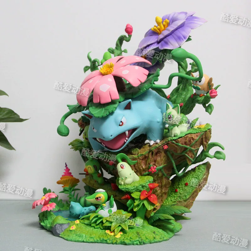 Venasaur & Grass Family Paradise Figure (33 cm) | Pokemon Figure