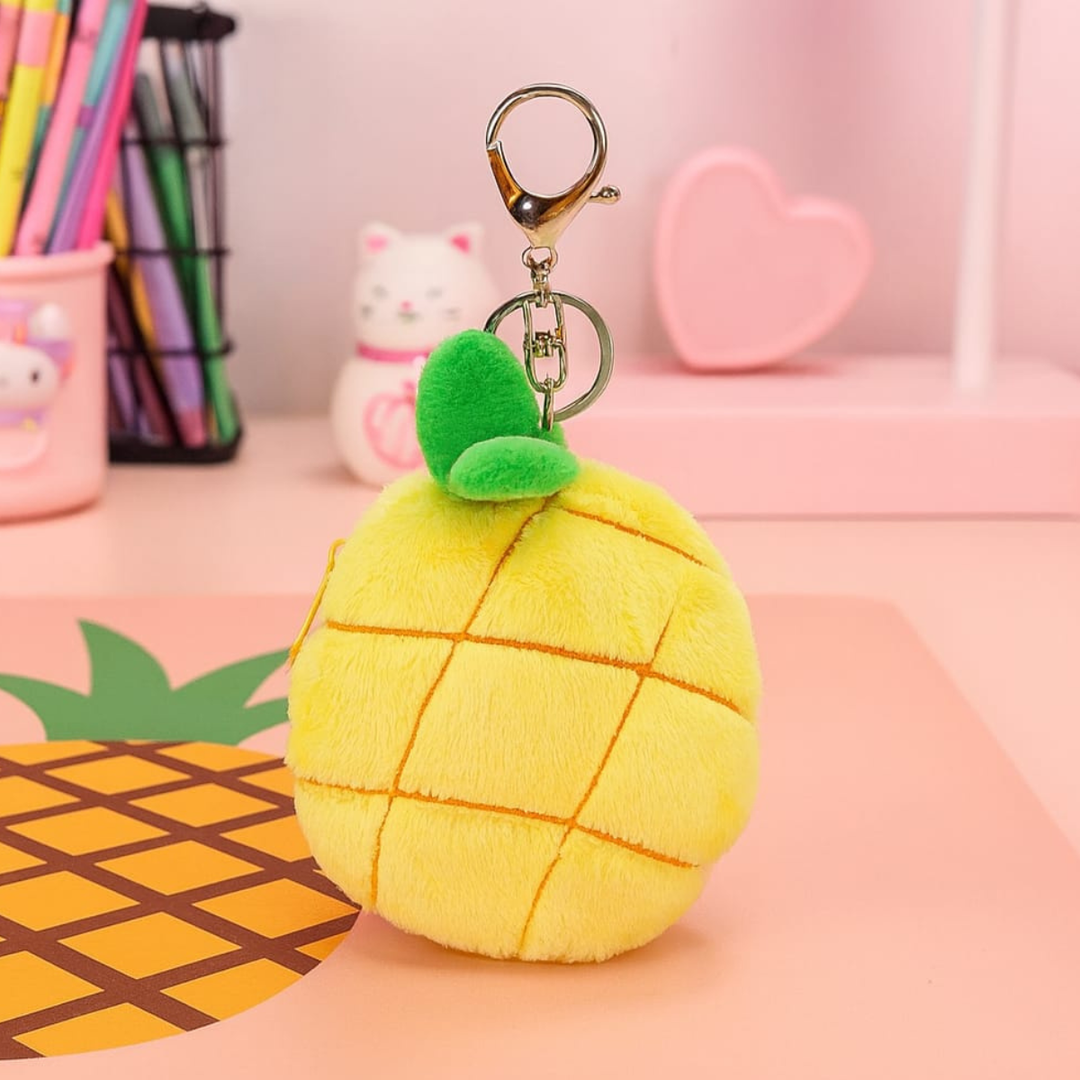 Peek-a-boo Plush Bunny Keychain