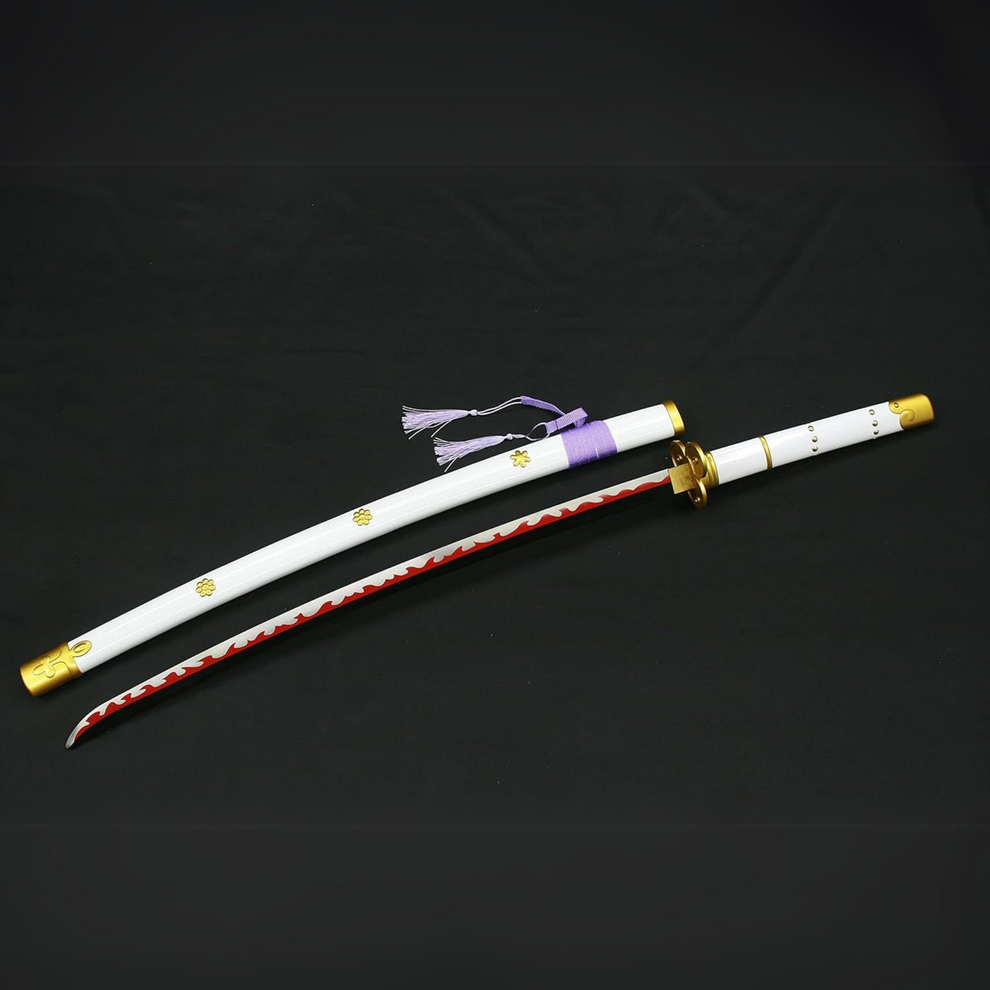 Zoro Enma White Katana | One piece ( Non Led )