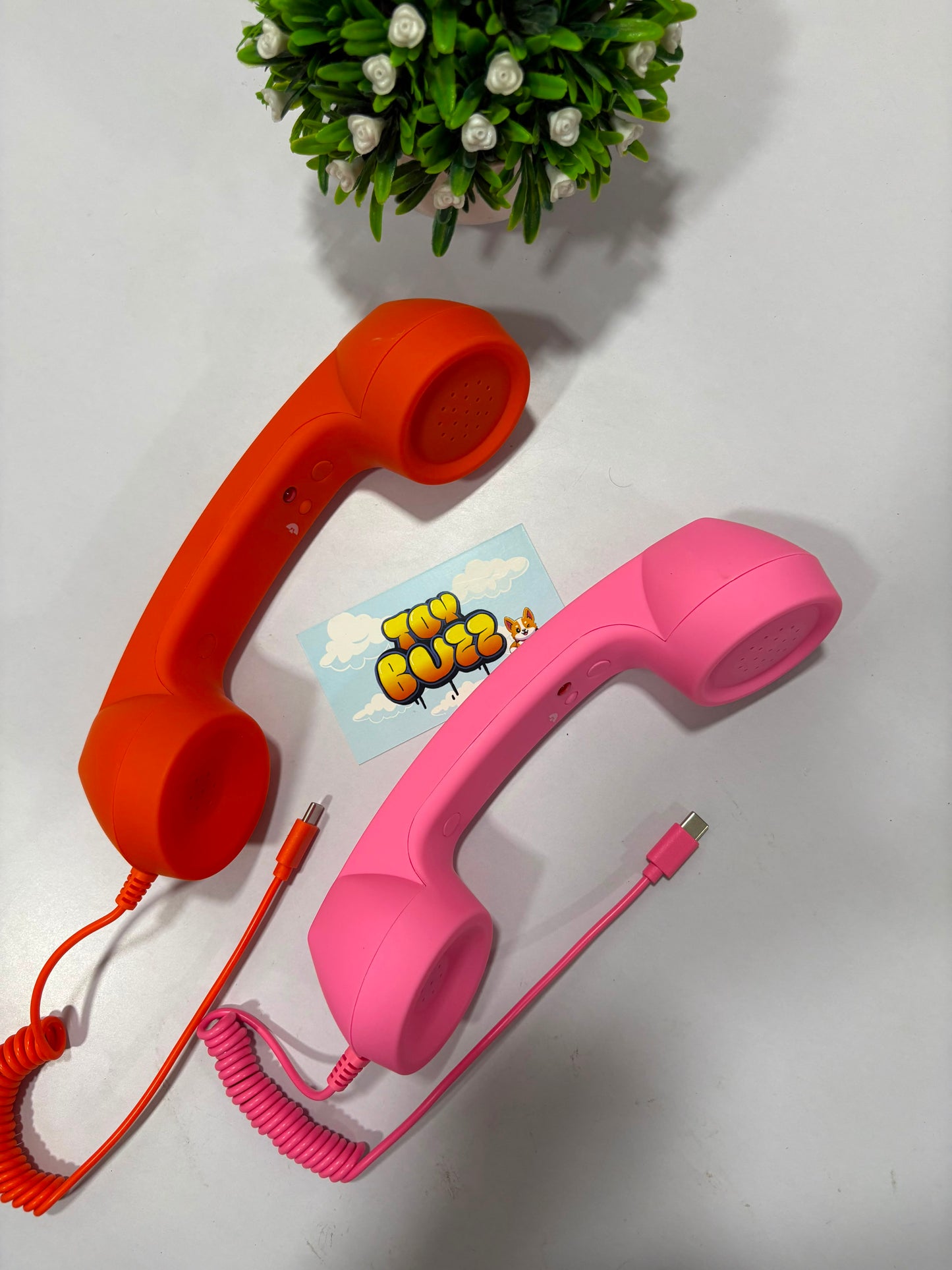 Retro Phone Handset | Phone Receiver for Mobile Phone | Telephone