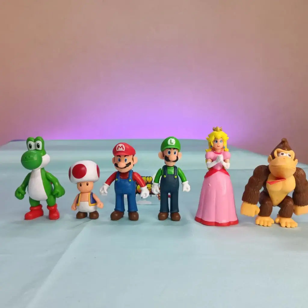 Mario figure set of 6pcs