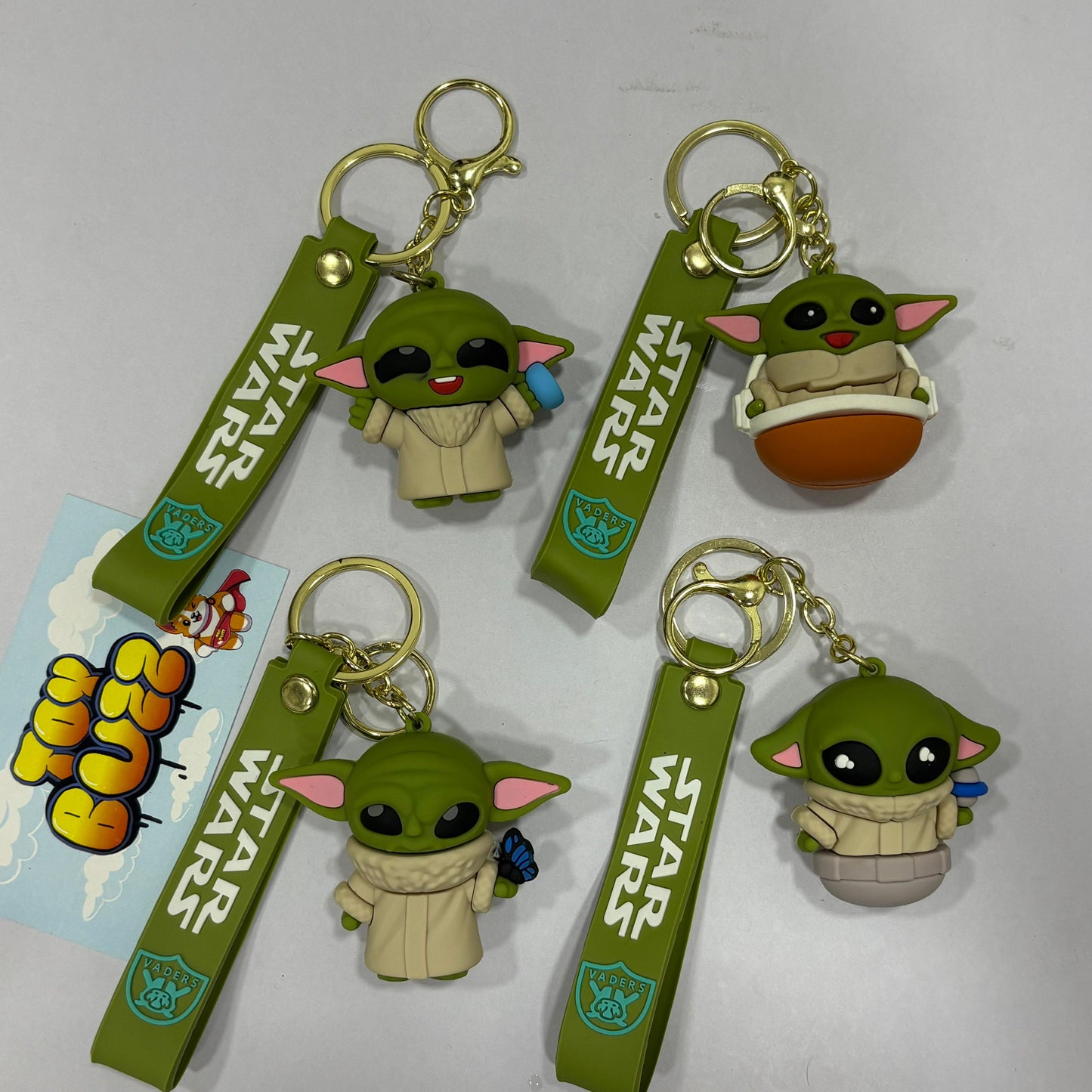 Grogu keychain random 1