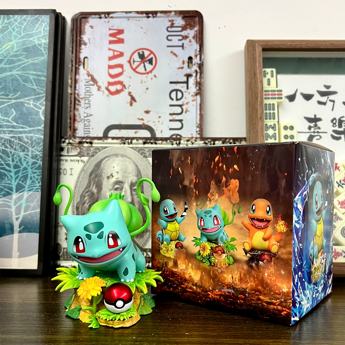 All Starter pokemon figure | charmender, squirtle and bulbasaur | 10cm | single piece