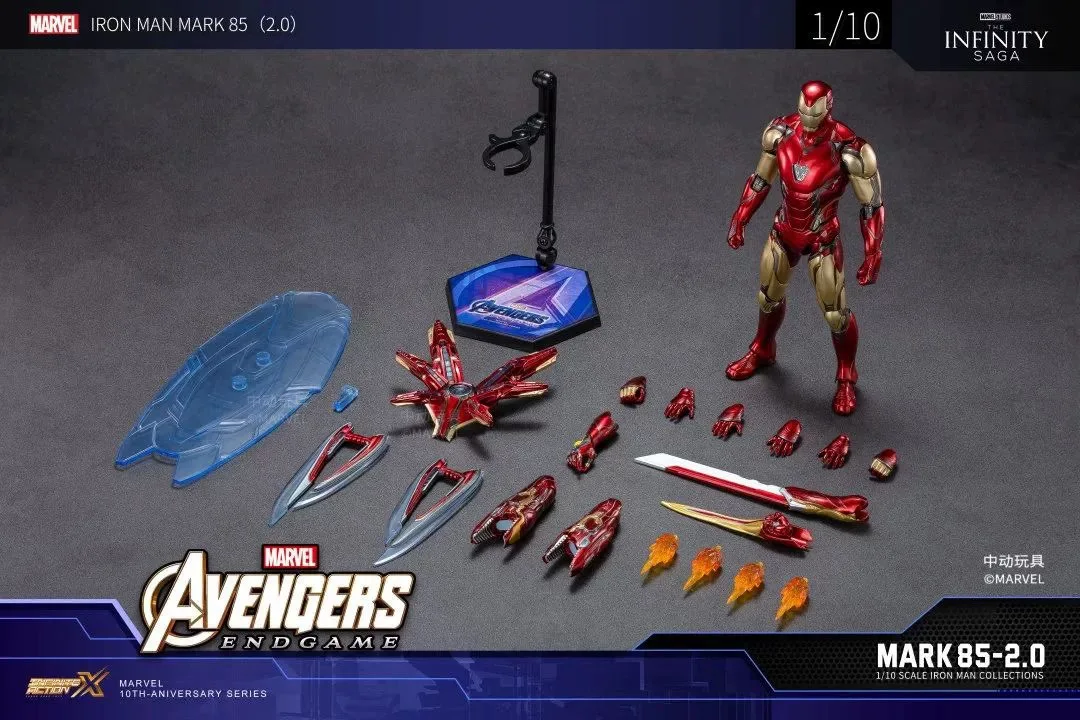 Ironman Mark 85 Led Version Action figure | Marvel