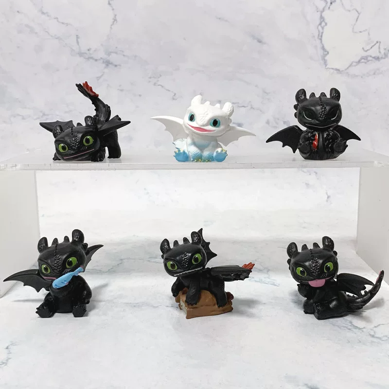 How to train your dragon | Toothless | Set of 6pcs