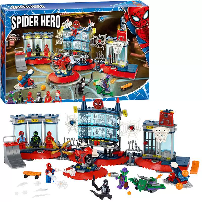 Spiderman lego set | 502pcs