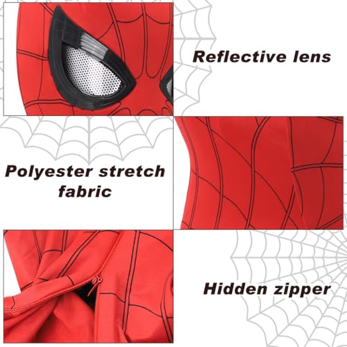 Spiderman Mask | with Moving Eyes, Jaw Motion Activated Blinking Eyelid Spider-Man