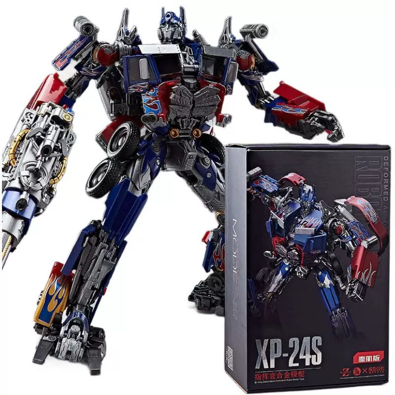 Transformers XP-24s Optimus Prime Action Figure – Transformable Figure with Weapon Accessories