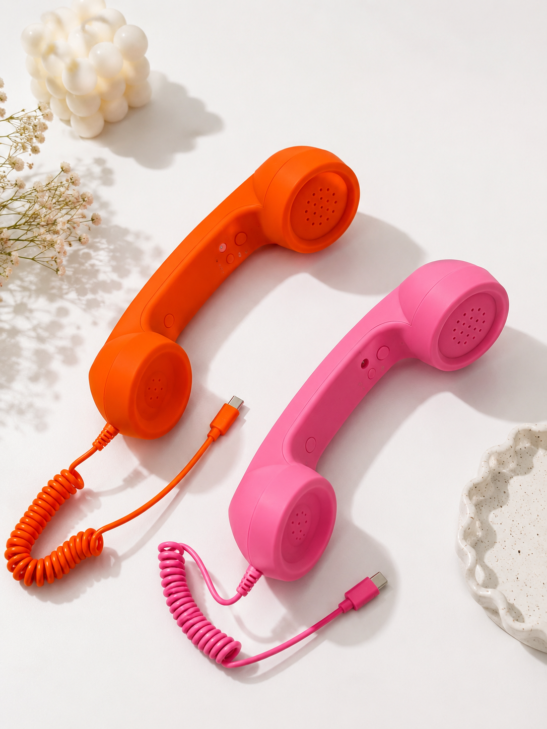 Retro Phone Handset | Phone Receiver for Mobile Phone | Telephone