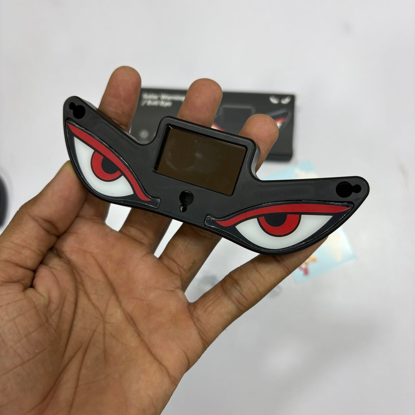 Solar Evil Eye LED Car Light (USB Rechargeable)