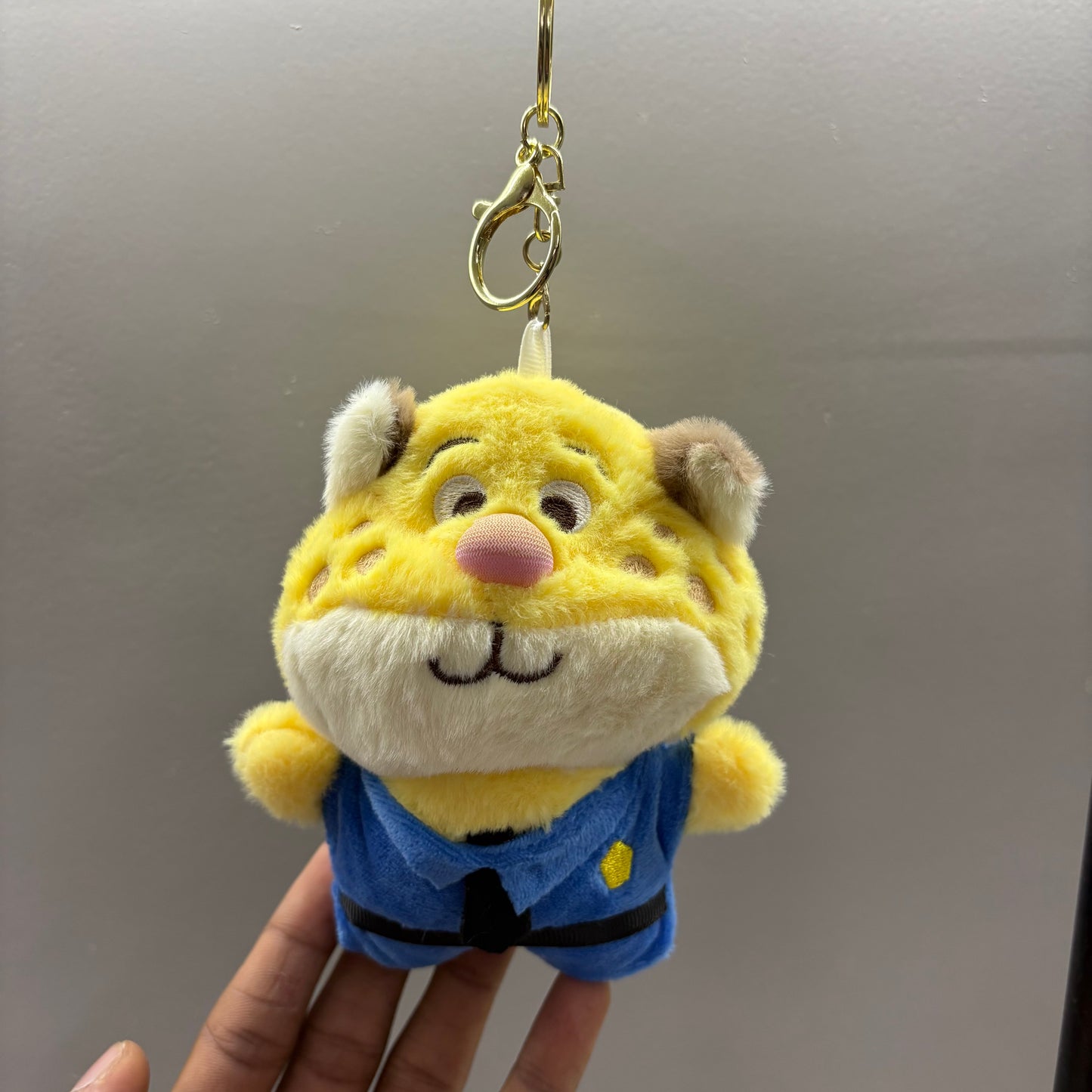 Zootopia Squad Plush Keychain