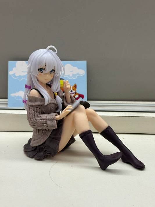 Wandering Witch: The Journey of Elaina Desktop Cute figure.