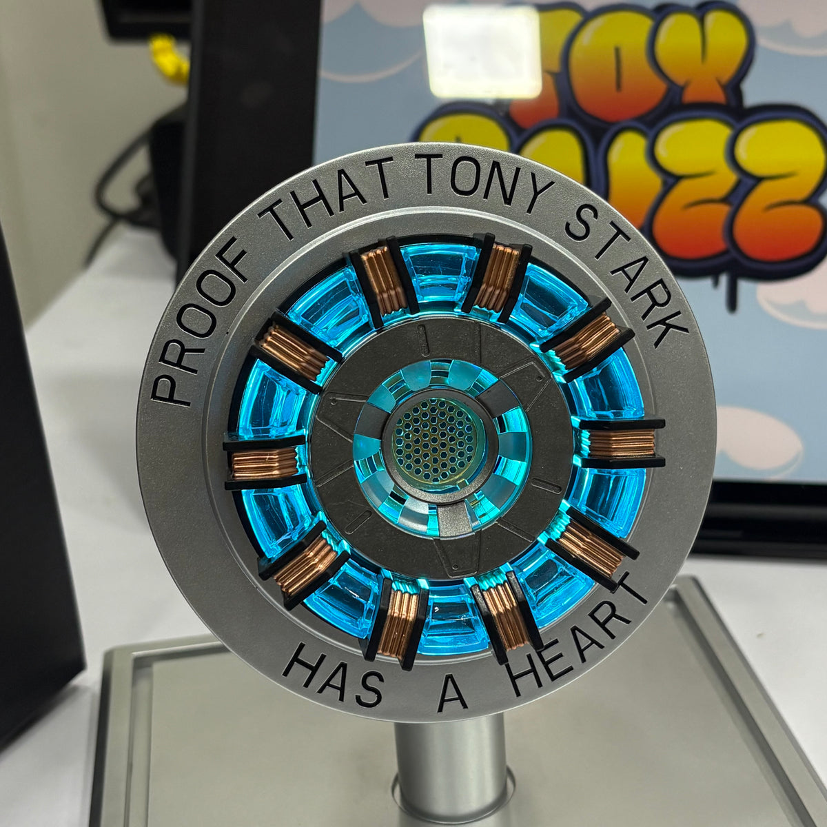 Iron Man Arc Reactor – Proof That Tony Stark Has a Heart | Bluetooth Music Speaker with LED Lights