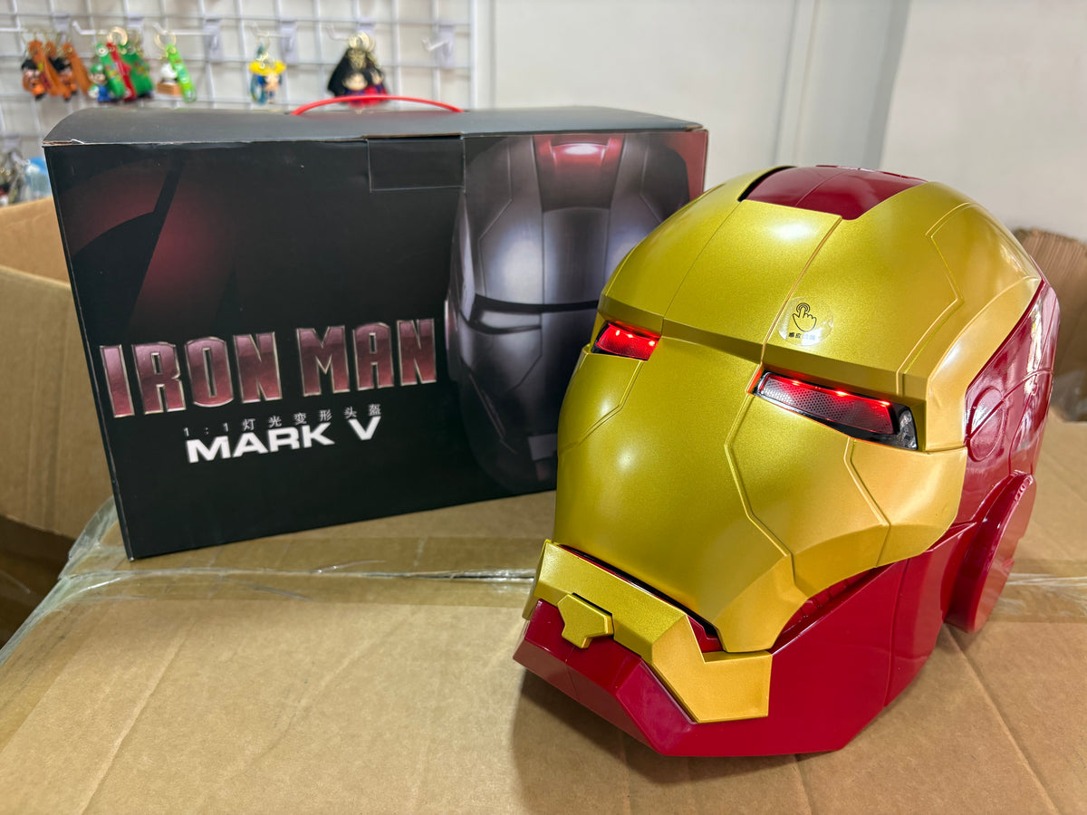 Ironman Helmet | Led Light Function | Tap Function
