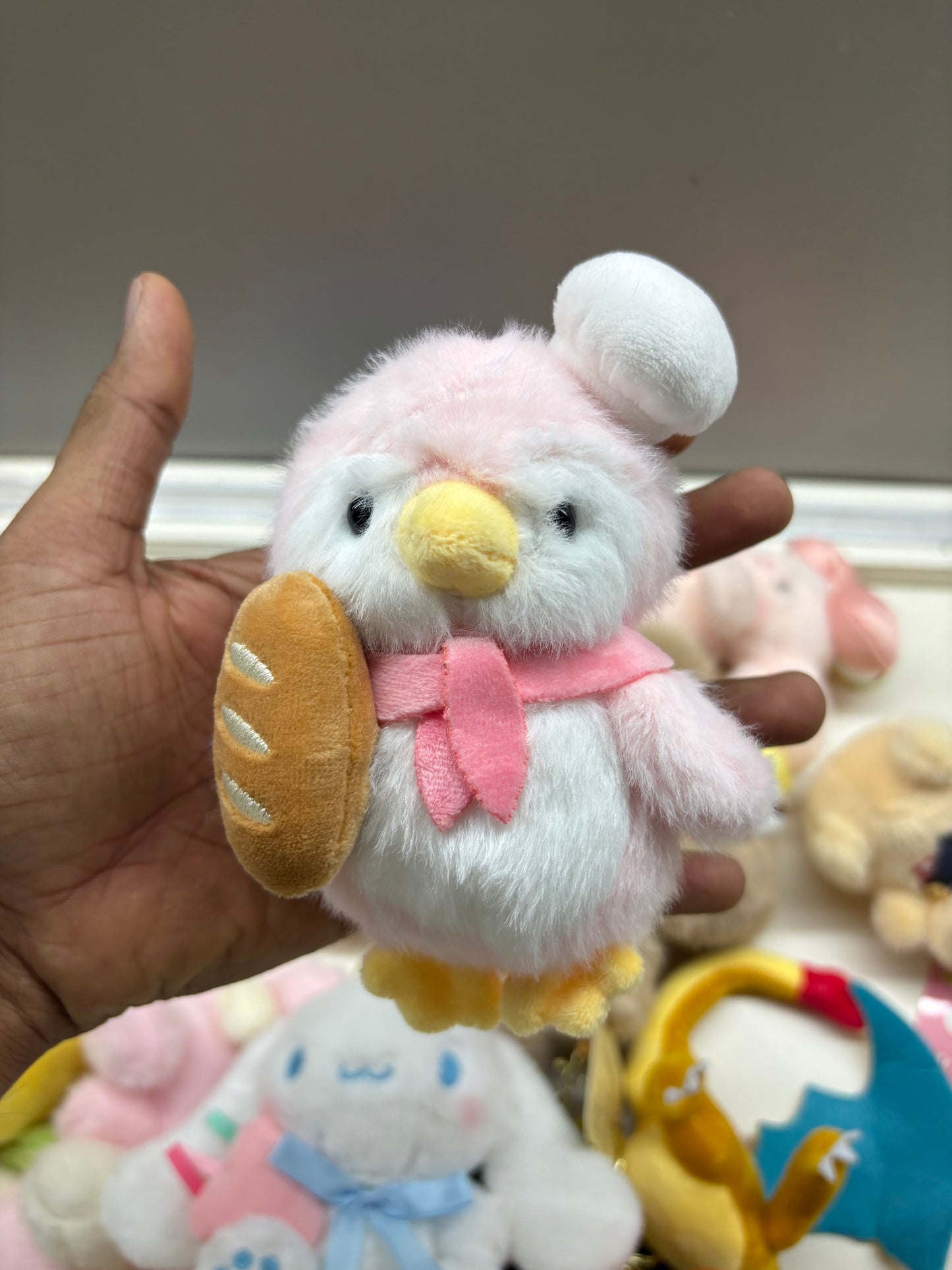 Plush Penguin Keychain