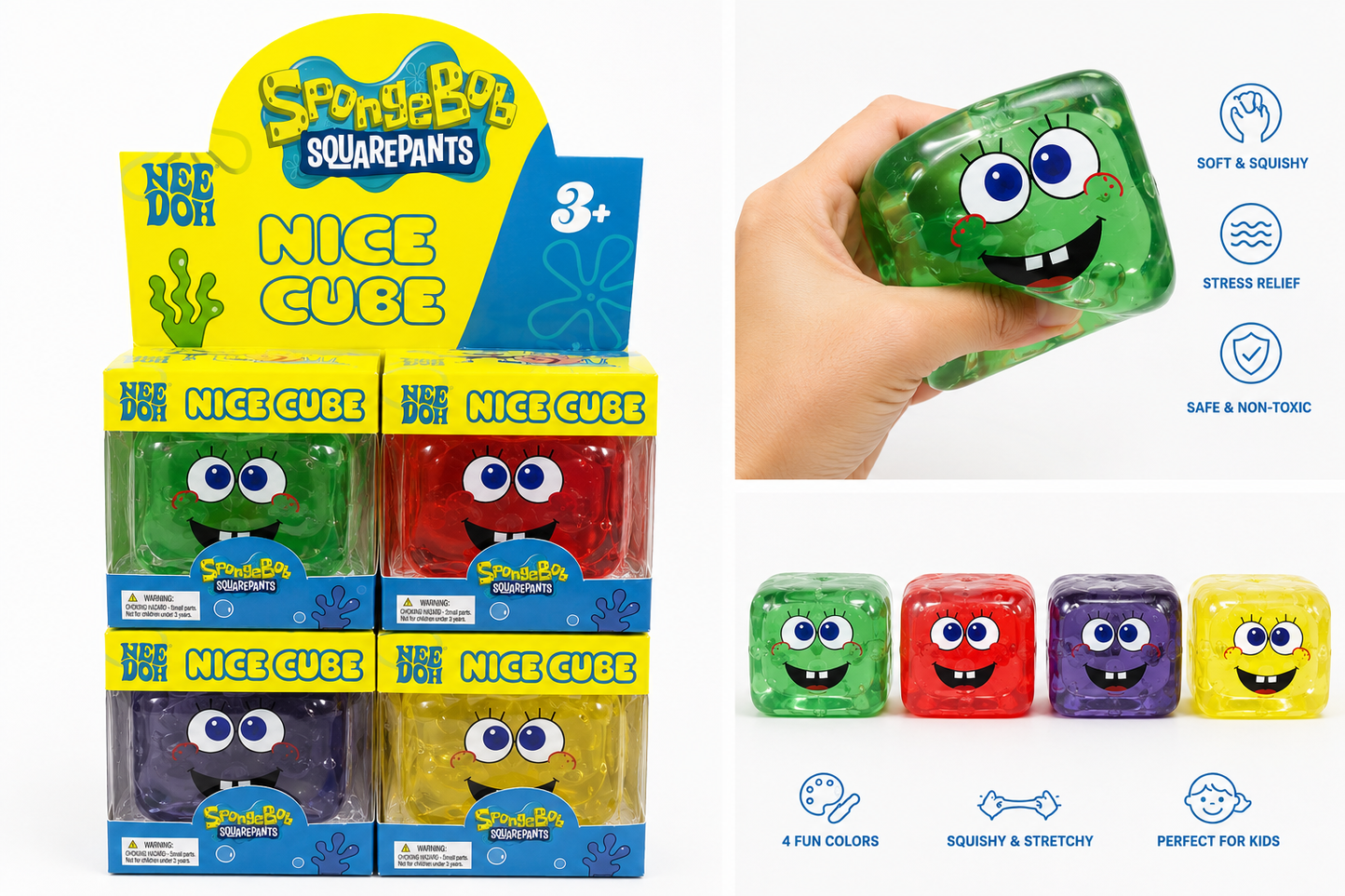 SpongeBob Nice Cube Squishy | Squishy