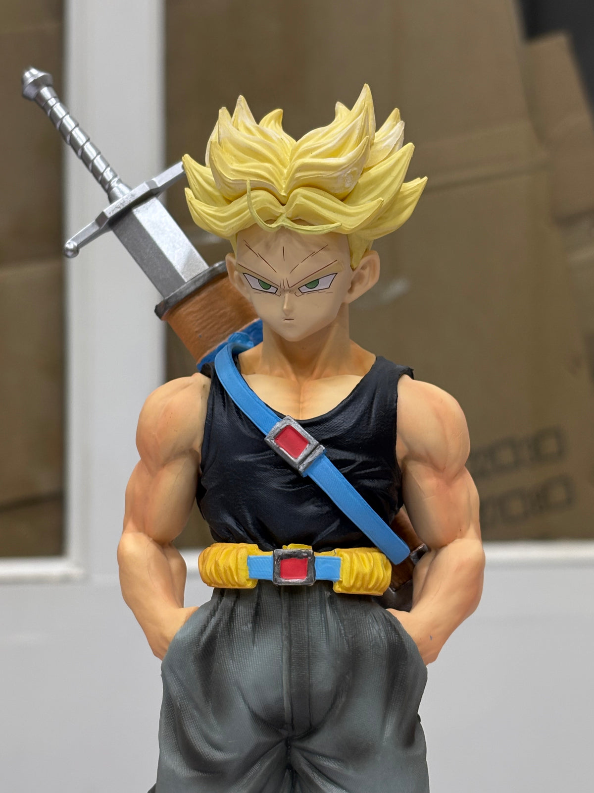 Trunks dragon ballz statue | 30cm