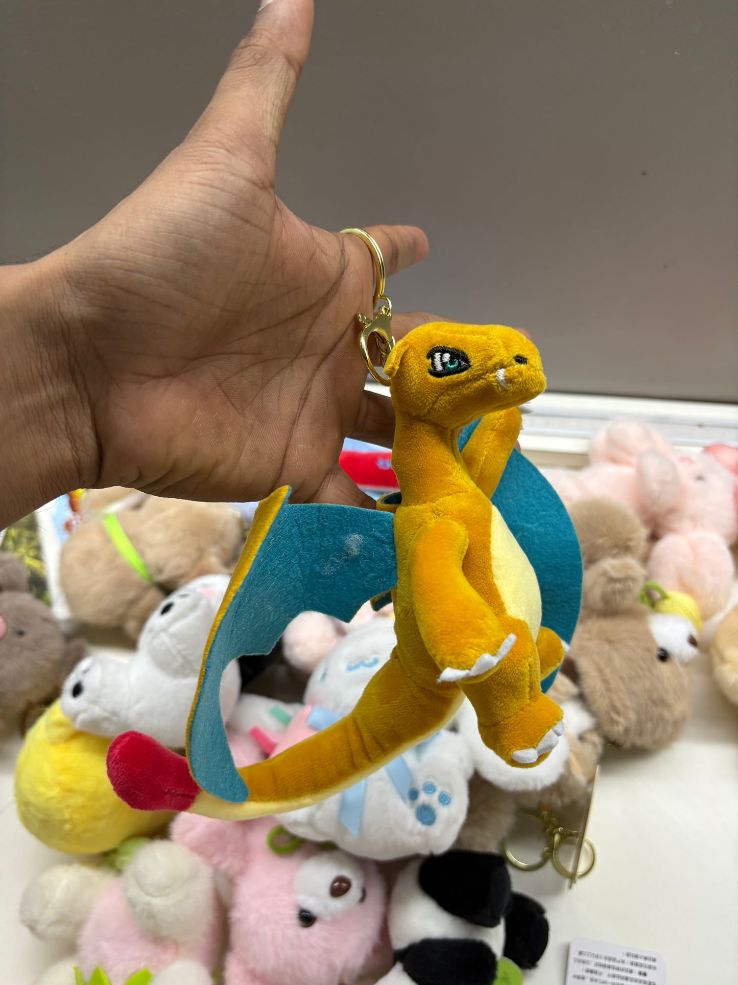 Charizard Plushie Keychain