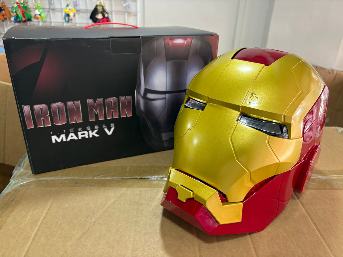 Ironman Helmet | Led Light Function | Tap Function