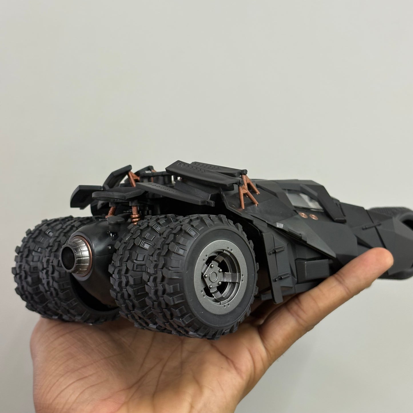 QY Toys 1:24 scale die-cast Batmobile Tumbler model