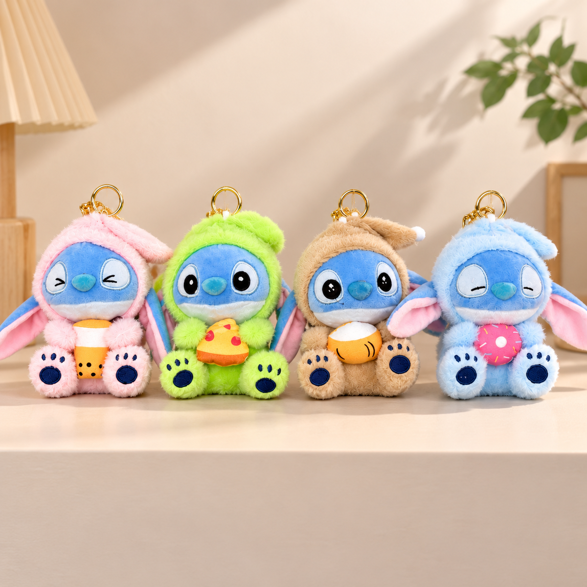 Stitch Plushie Keychain