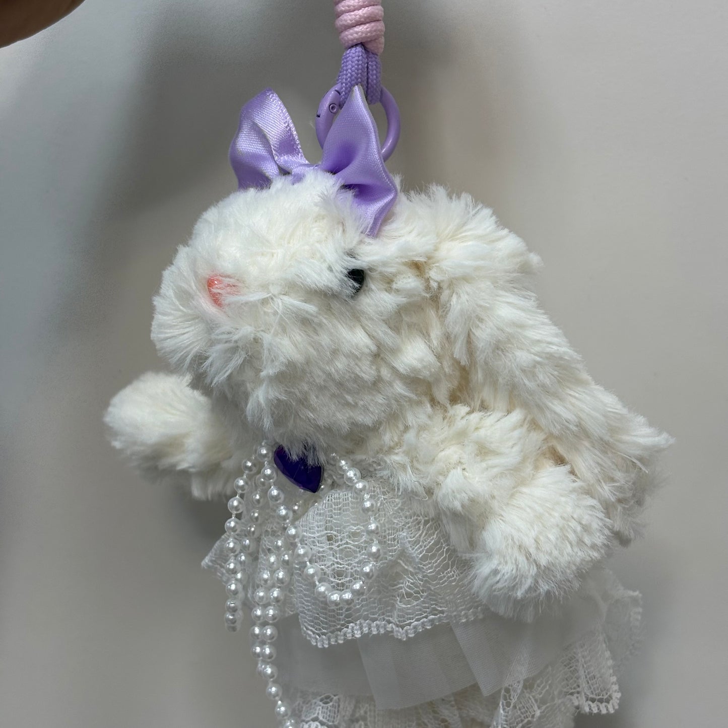 Furry Rabbit Premium | Plushie Keychain