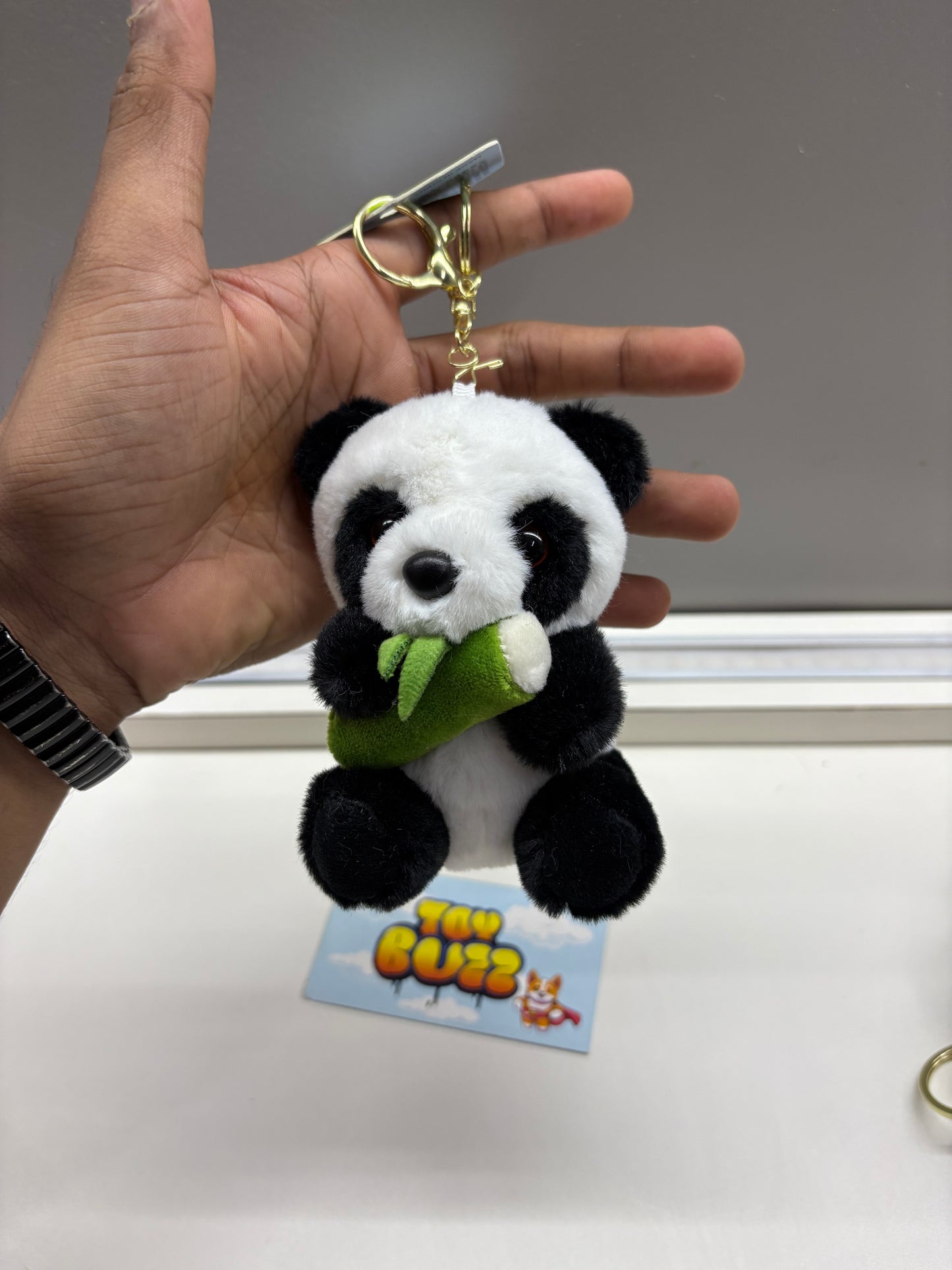 Panda Plushie Keychain