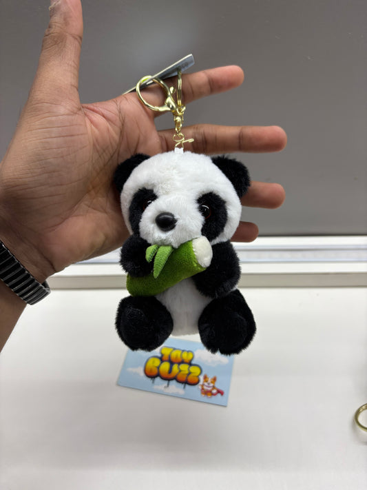 Panda Plushie Keychain