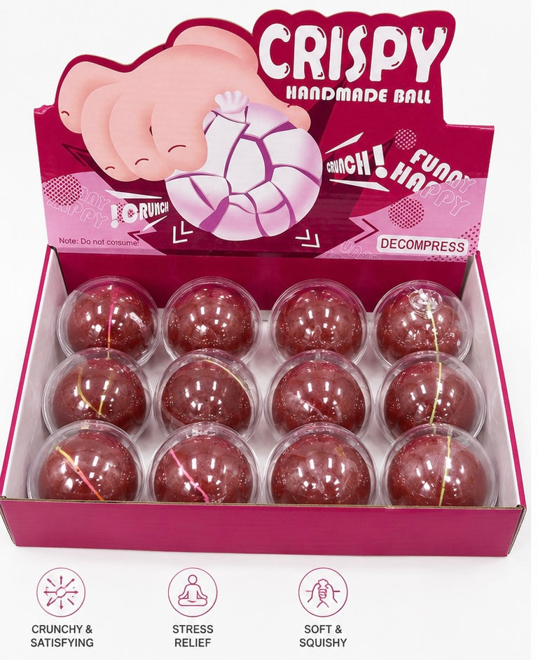 Crispy Crack Ball | Squishy | Chocolate Squishy