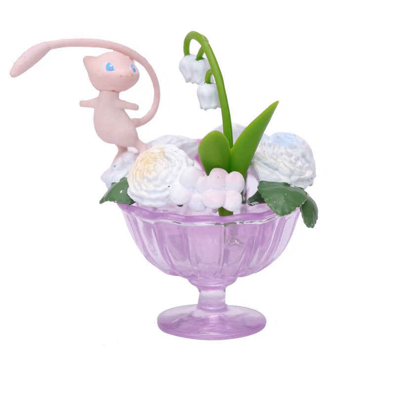 Pokémon Floral Teacup & Teapot Miniature Figurine Collection – 6 Designs set