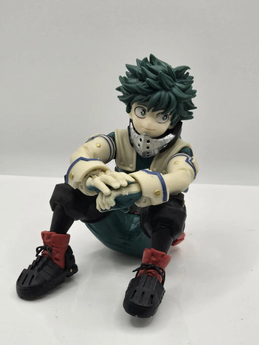 Izuku Midoriya sitting| My hero academia