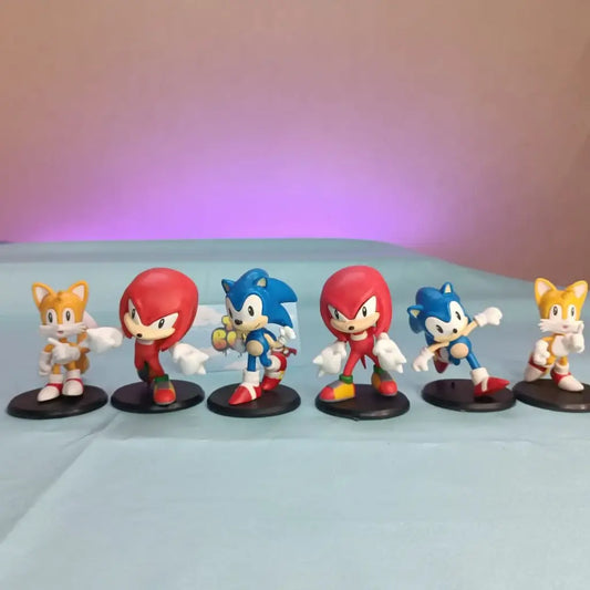 Sonic figures set of 6pcs