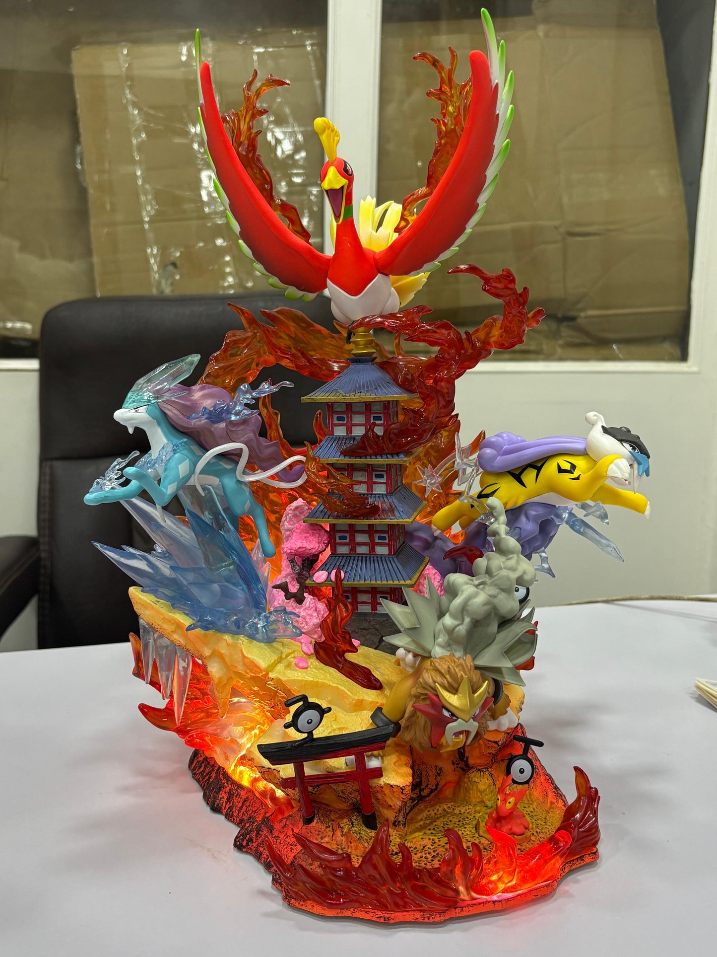 Pokemon Ho-Oh & The Legendary Beasts Figure (40 cm)