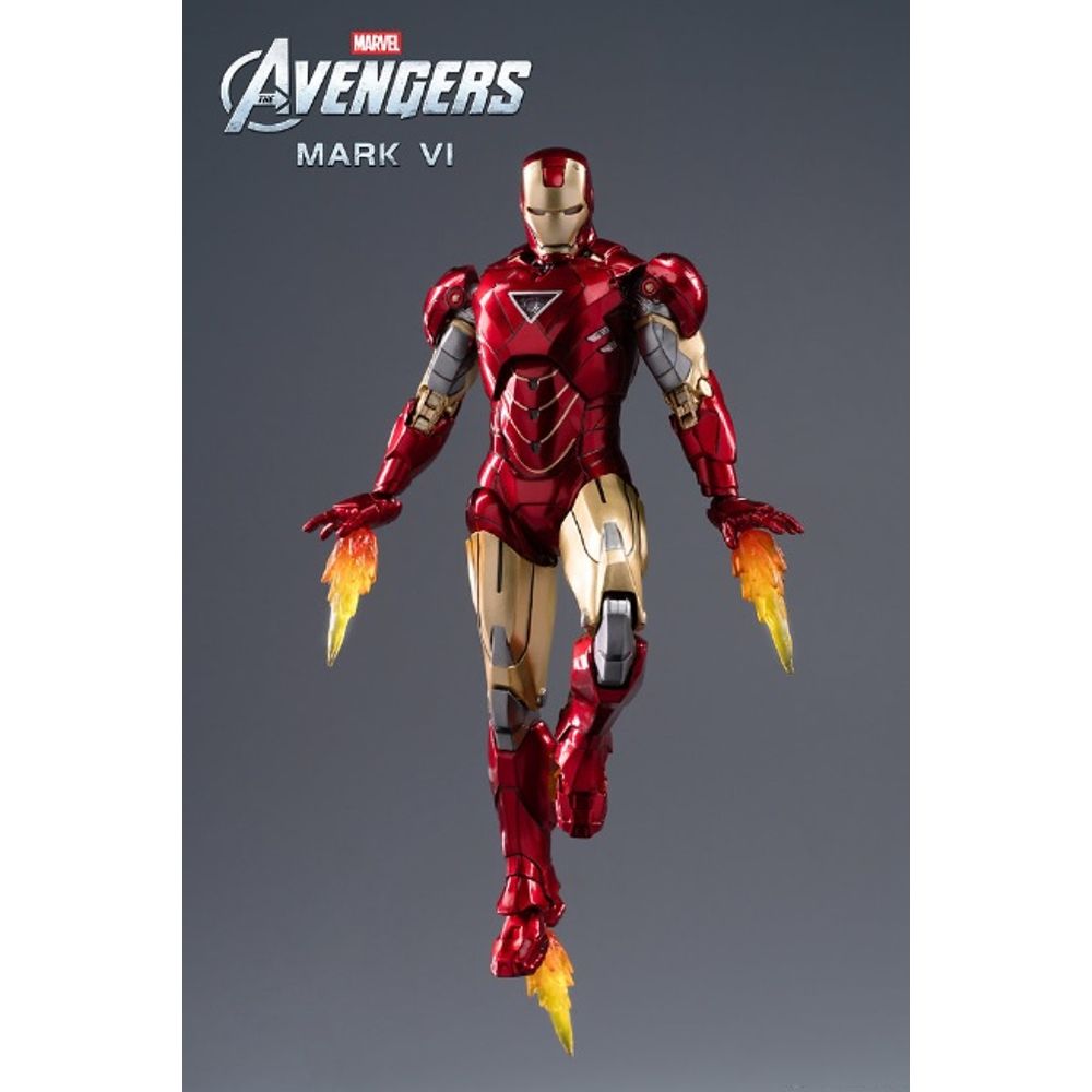 ZD Toys Iron Man Mark VI Action Figure ( No Light Up Function )