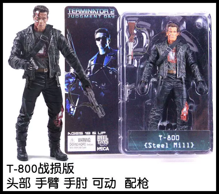 T-800 Steel mill action figure| Terminator