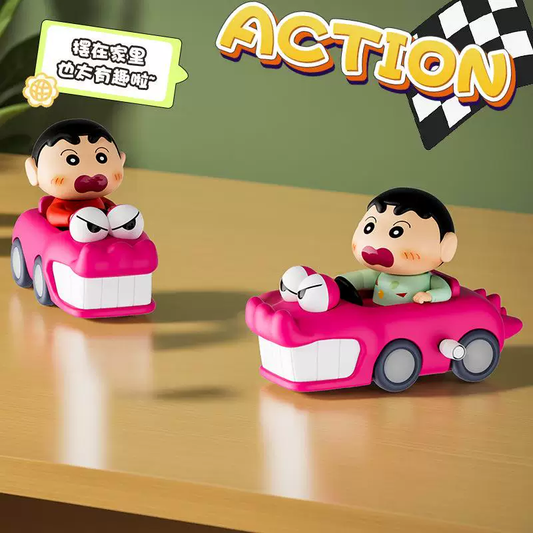 Shinchan on Moving Car