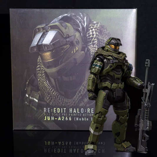 RE:Edit Halo: Reach Noble Three JUN-A266 | 1/12 Scale Action Figure