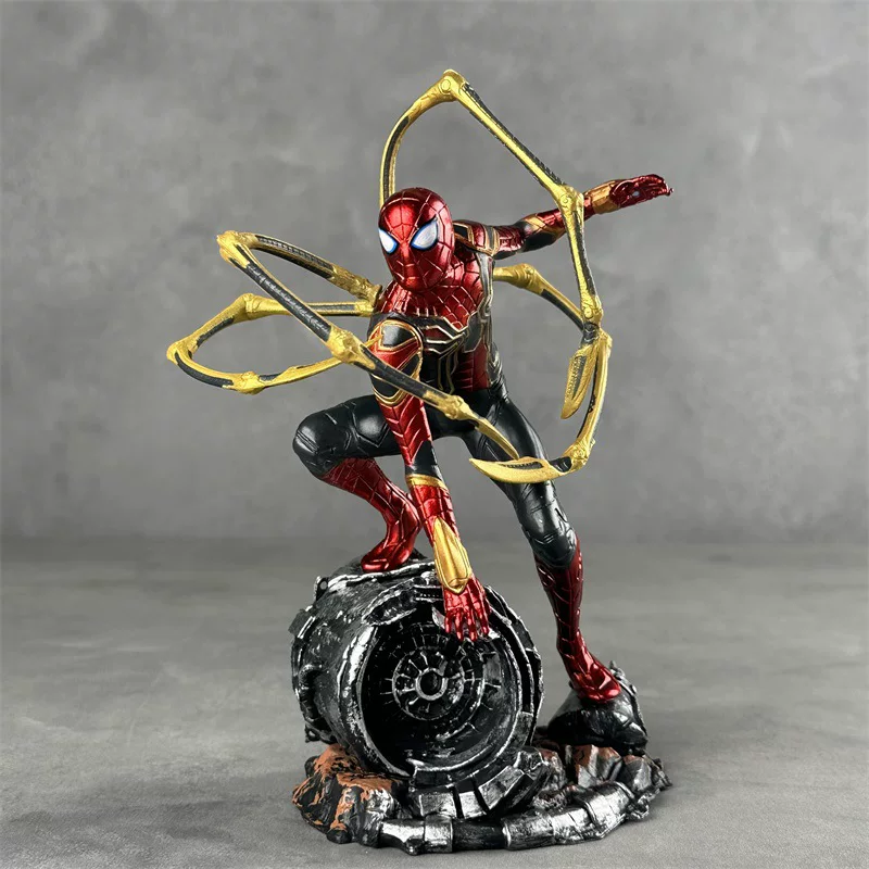 Iron Spiderman Statue