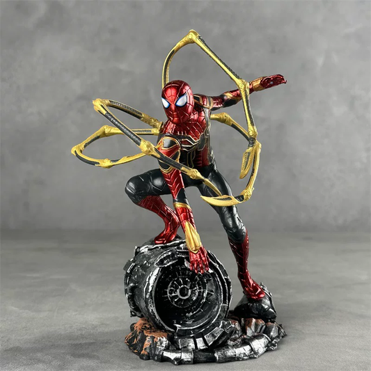 Iron Spiderman Statue