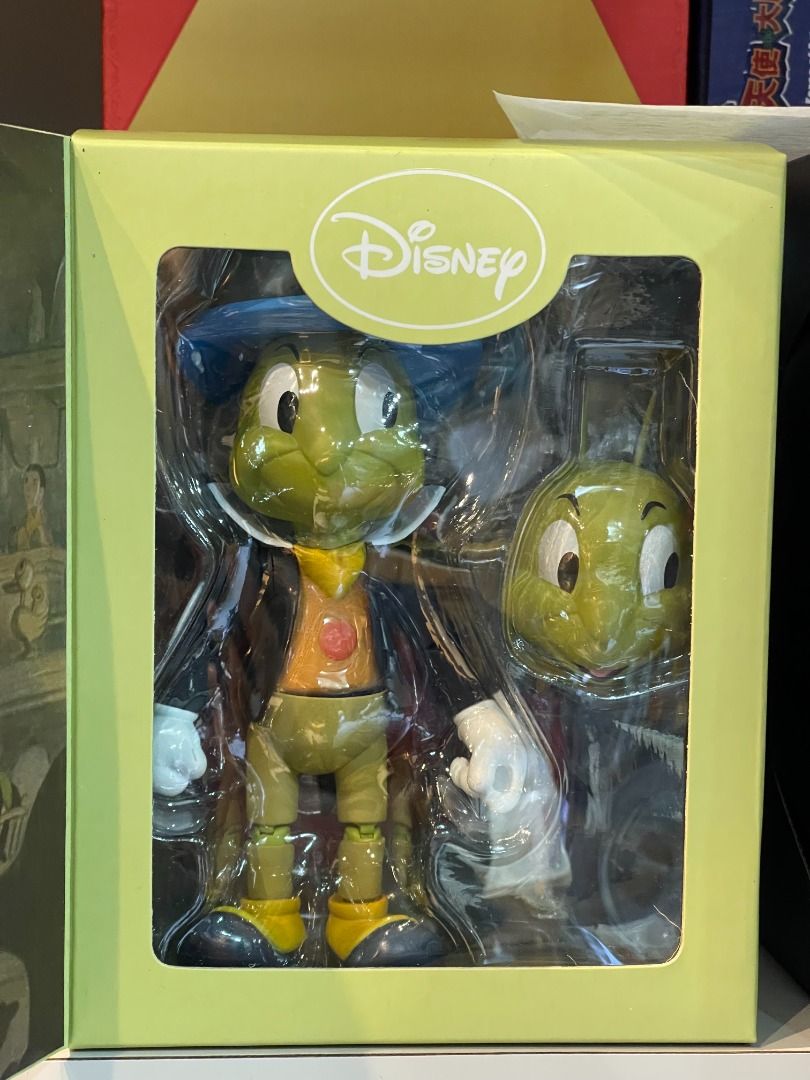 Herocross Disney Hybrid Metal Figuration #029 Jiminy Cricket action figure.