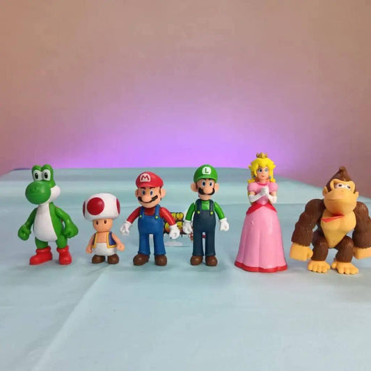 Mario Set of 6 Figures