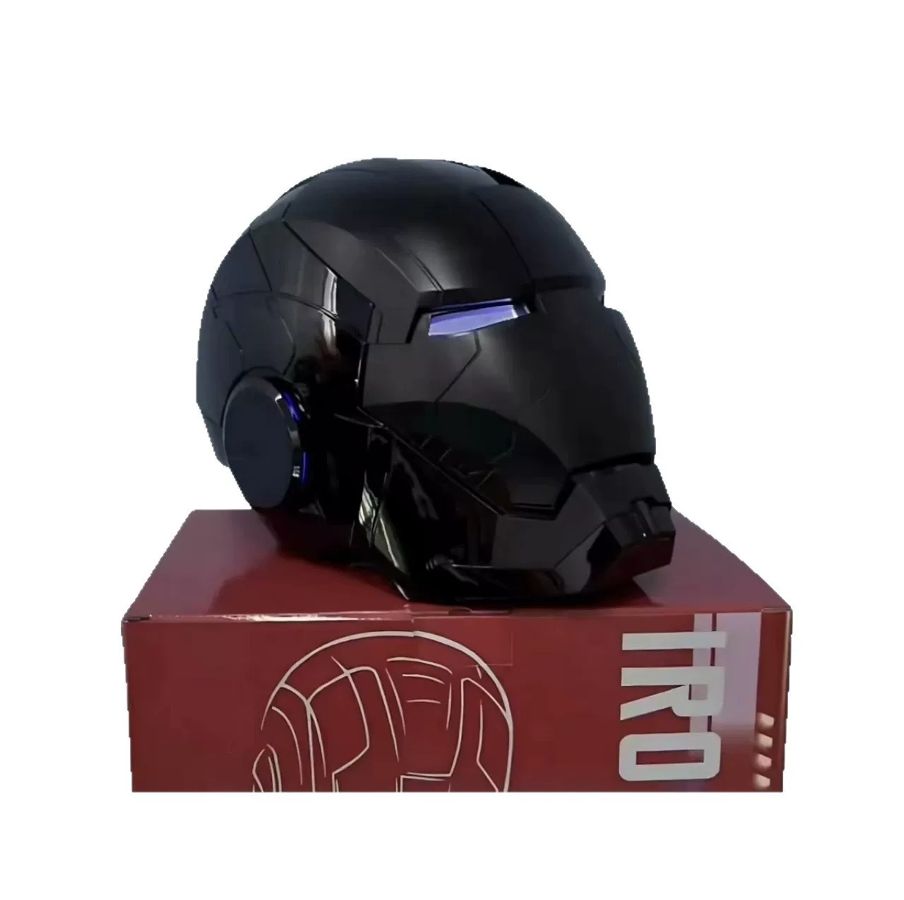Ironman helmet Black Colour | Voice and remote control