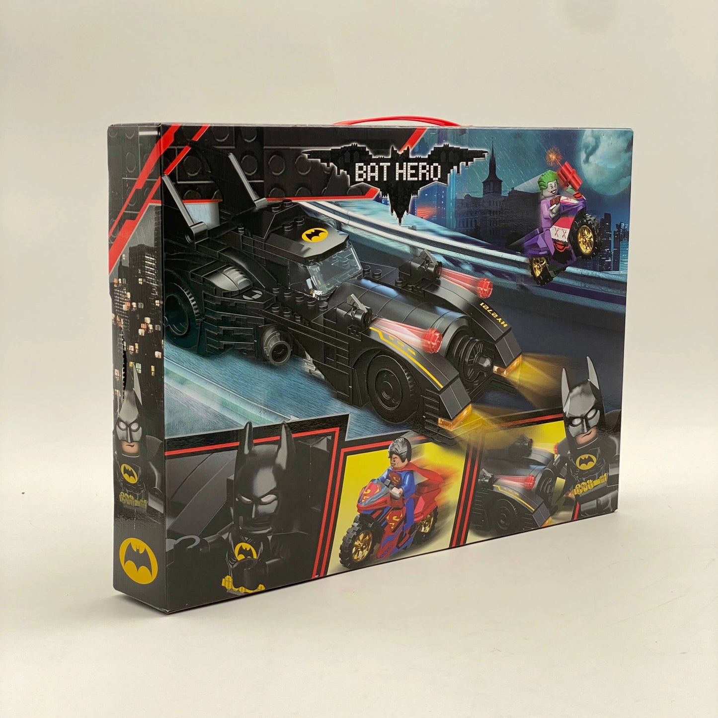 Batmobile lego set
