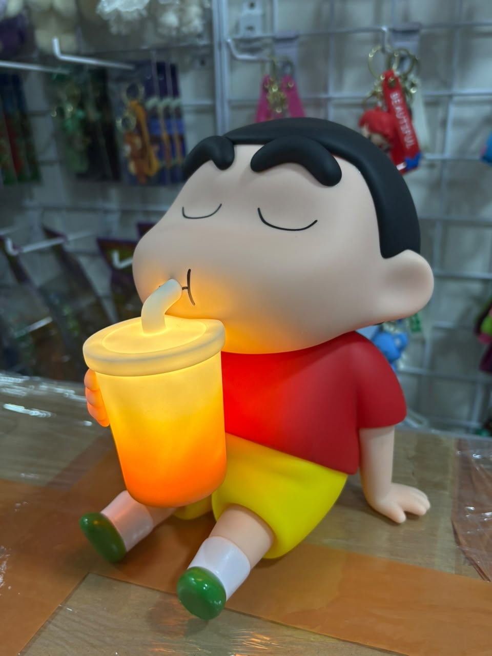 Shinchan big figure with lights | 22cm