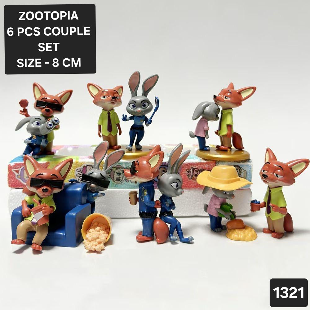 Zootopia Set of 6pcs