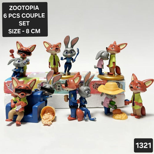 Zootopia Set of 6pcs